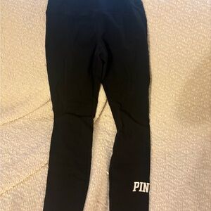 PINK Victoria's Secret Black Leggings